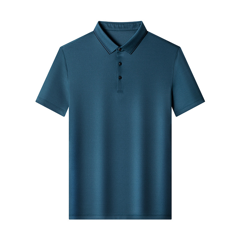 Men's Summer Short-Sleeve Polo Shirt